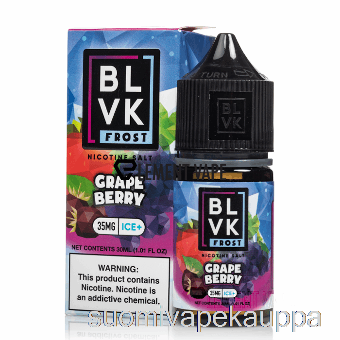 Vape Nesteet Rypälemarja - Blvk Pakkassuolat - 30ml 35mg